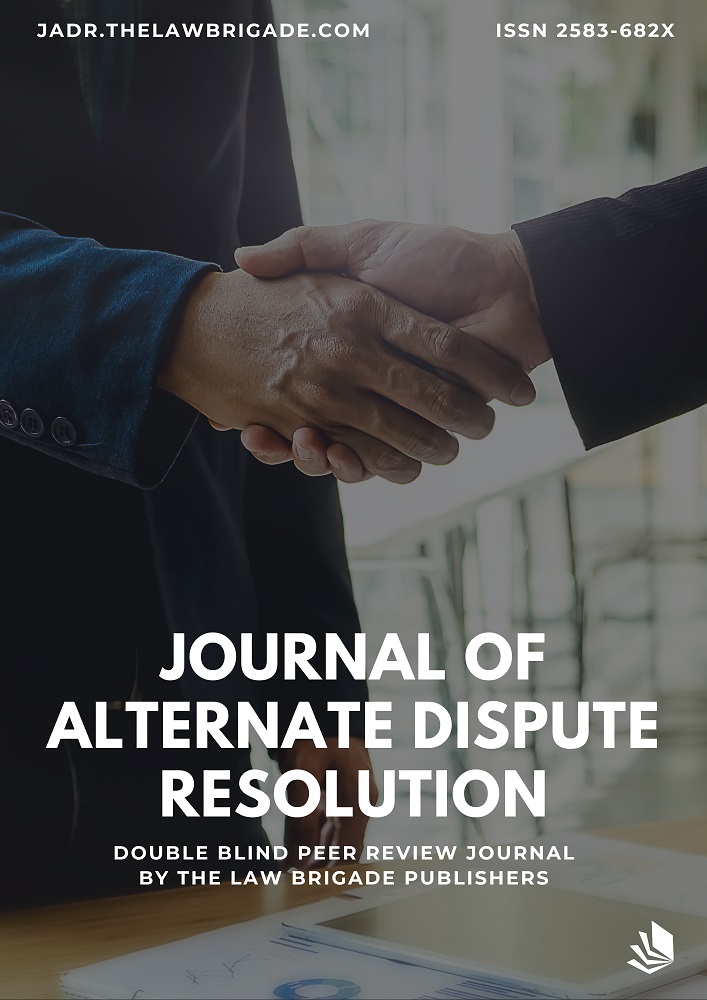 Journal of Alternate Dispute Resolution